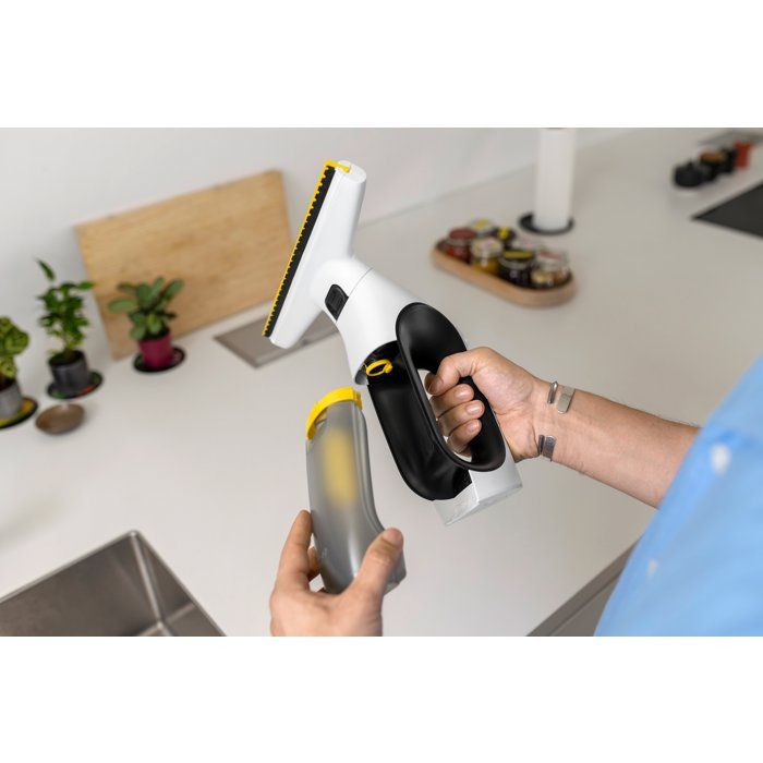 KARCHER WV 2 Universal Care - Nettoyeur de vitres - Raclette XL 280 mm - Autonomie 35 min - Nettoie jusqu'a 105m²