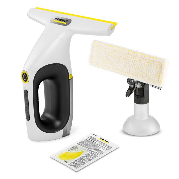 KARCHER WV 2 Universal Care - Nettoyeur de vitres - Raclette XL 280 mm - Autonomie 35 min - Nettoie jusqu'a 105m²