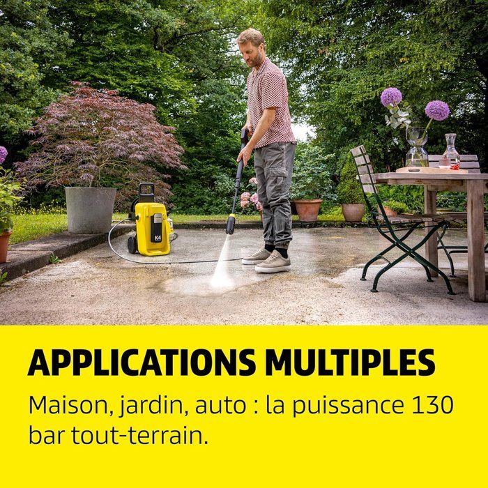 Nettoyeur haute pression KARCHER K 4 Comfort Premium Home  - 420 L/h - 1800 W - 130 bar