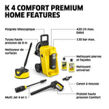 Nettoyeur haute pression KARCHER K 4 Comfort Premium Home  - 420 L/h - 1800 W - 130 bar
