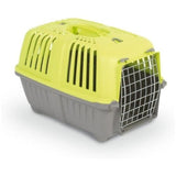 Caisse transport - AIMÉ - PRATIKO pour Chien et Chat en Plastique, 48 x 31 x 32 cm, Porte en métal