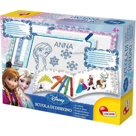 Kit de dessin - LISCIANIGIOCHI - LA REINE DES NEIGES - Ardoises, Feutre effaçable