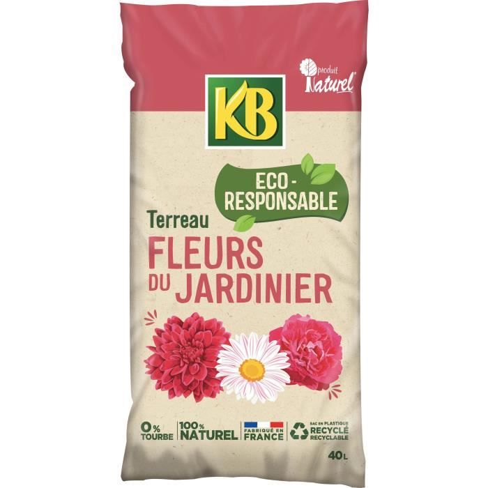 KB - UAB Gardener's Flower Potting Soil 40L