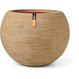 Vase boule - CAPI EUROPE - Rib NL - 40 x 32 cm - Beige