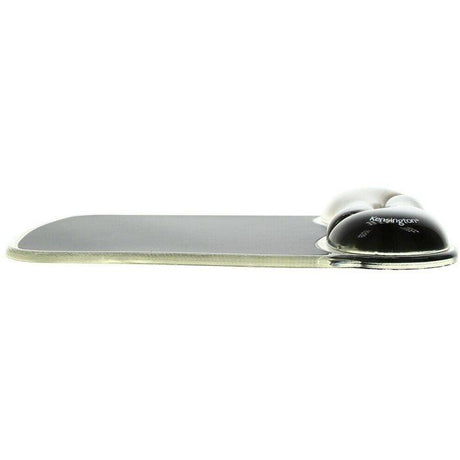 Kensington, Tapis de souris avec repose-poignet, Duo gel, Noir et fumé