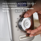 Blender chauffant - Kenwood SOUPEASY+ - CBL30.000CP - 1000 W - 1,75 L - 4 programmes - champagne