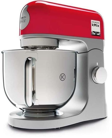 Robot pâtissier - KENWOOD kMix KMX750RD - Corps métal - Rouge - 6 vitesses - 1000 W - Bol inox 5 L