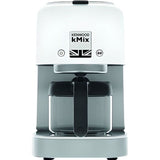 Cafetiere filtre kMix - KENWOOD - COX750WH - 1200 W - Blanc - 8 tasses - Sélecteur d'arôme