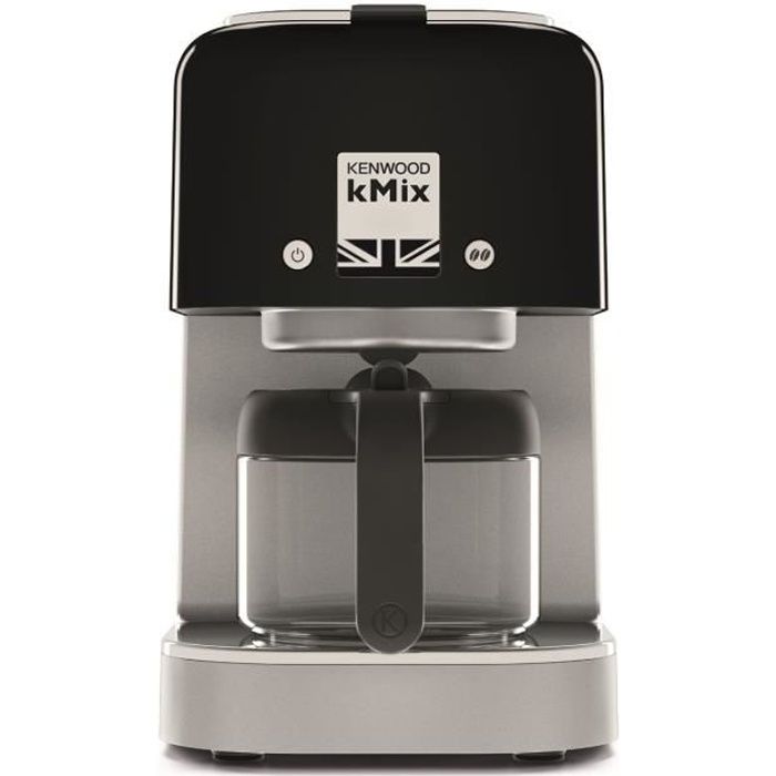 Cafetiere filtre kMix - KENWOOD - COX750BK - 1000 W - Noir - 6 tasses - Sélecteur d'arôme