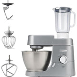 Robot pâtissier KENWOOD Chef KVC3110S  Kit pâtissier et blender inclus - silver - 1000 W  format compact