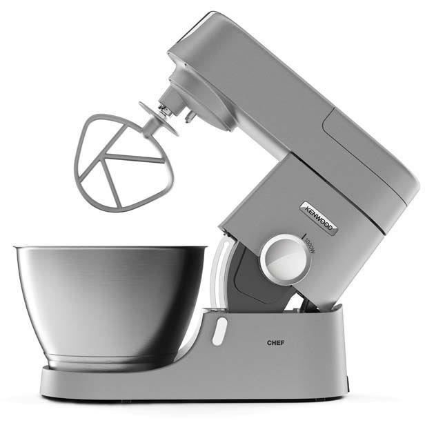 Robot pâtissier KENWOOD Chef KVC3110S  Kit pâtissier et blender inclus - silver - 1000 W  format compact