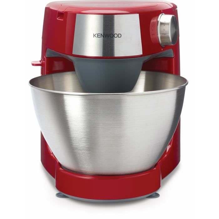 Robot pâtissier multifonction compact - KENWOOD - KHC290A.E0RD - 1000 W - Bol de 4,3 L - Rouge