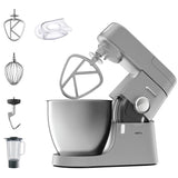 Robot pâtissier KENWOOD KVL4110S Chef XL - Bol inox 6,7 L - Kit pâtisserie et blender inclus - mouvement planétaire - silver
