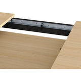 Table a manger extensible - KENT - Chene de fil / Sidewalk - Rectangulaire - 6 / 8 personnes - 155/205 x 90 cm - DEMEYERE