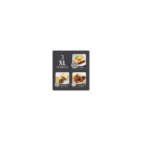 Hachoir a viande - KENWOOD MG510 - Puissance 450W - Corps et vis en métal - 3 grilles en acier