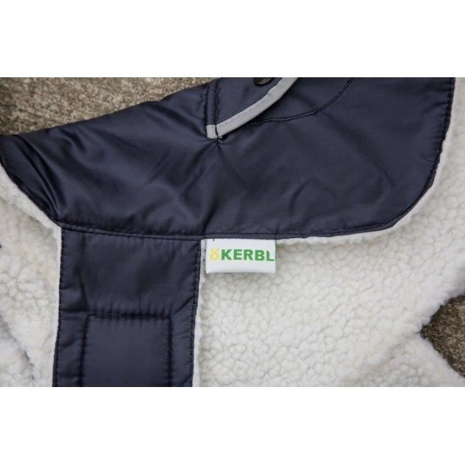 Manteau pour chien - KERBL - TEDDY - 55 cm - Bleu - Imperméable et coupe-vent