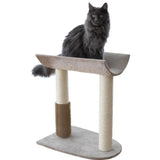 KERBL - Arbre a chat Ambiance Taupe- 49x35x56 cm - Taupe - Sisal