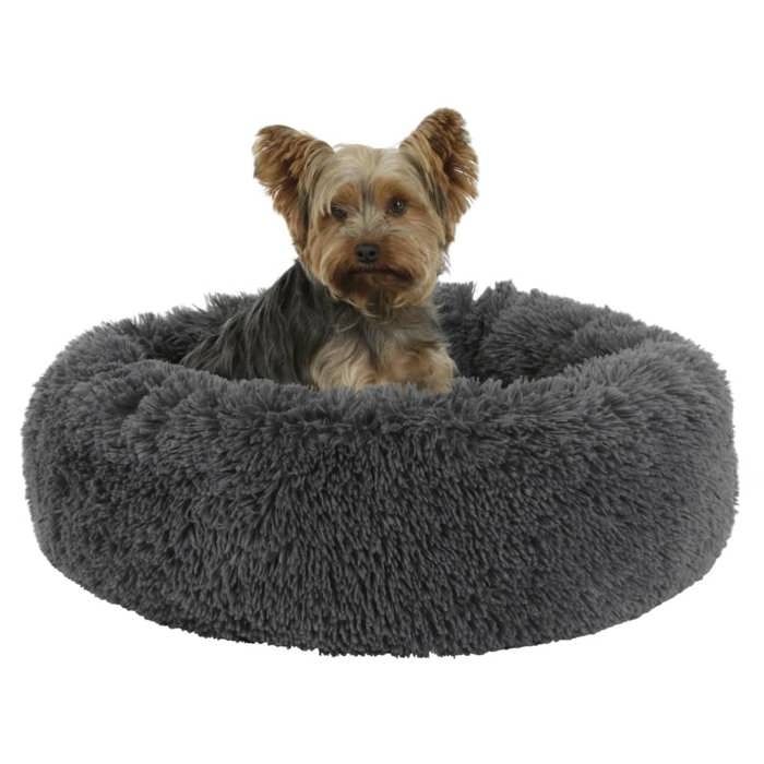 Corbeille - KERBL - Fluffy - Ř60 x 18 cm - Gris