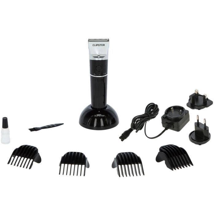 Tondeuse sans fil - KERBL Clipster DeloX - Sur batterie - Noir