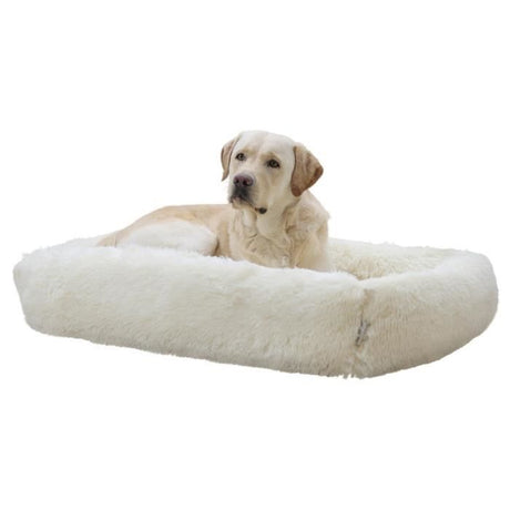 Corbeille - KERBL - Fluffy - 100 x 70 cm - Creme
