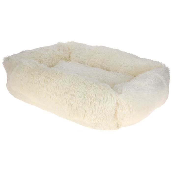 Corbeille - KERBL - Fluffy - 100 x 70 cm - Creme