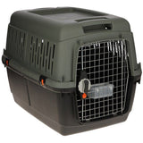 Box de transport Eco – Gris / Vert – 70 × 50 × 51,5 cm