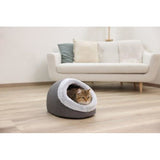 KERBL - Igloo pour chats - JANA - 35 x 41 x 30 cm - Gris