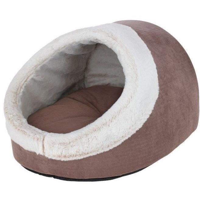 KERBL - Igloo pour chats - JANA - 37 x 45 x 30 cm - Marron