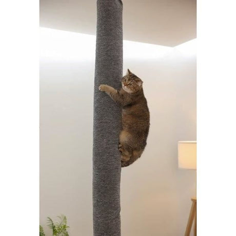 Sac a grimper pour chats - KERBL - CARPET - 16 x 16 x 240 cm - Fixation plafond - Polyester