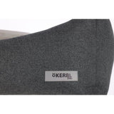 KERBL - Panier mémoire de forme - Platin Ortho - Gris - 80 x 60 x 25 cm