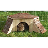 Maison Nature avec rampe pour rongeurs - 37x37x16cm - KERBL