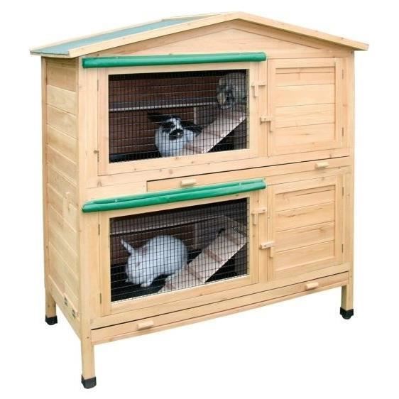 Kerbl Maison pour rongeurs Appartment 118 x 61 x 130 cm Bois