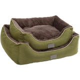 Corbeille - KERBL - Samuel - Gris/Gris foncé - 50 x 40 x 15 cm - Tissu respirant