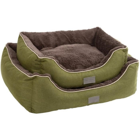 Corbeille - KERBL - Samuel - Gris/Gris foncé - 50 x 40 x 15 cm - Tissu respirant