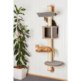Arbre a chat mural - H. 168 cm - Dolomit Tofana - KERBL - Gris