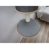 Arbre a chat mural - H. 168 cm - Dolomit Tofana - KERBL - Gris
