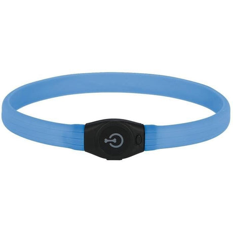 Collier LED - KERBL - Maxi Safe - 65 cm - 10 mm - Bleu