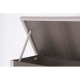 Maison extérieure pour chat en composite, matériau durable - KERBL - ECO Eli - Gris / Blanc - 57 x 45 x 43 cm