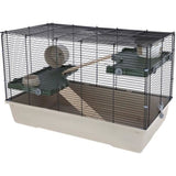 Cage 3 étages pour petits rongeurs 80*45*53 cm -  FLAT NATURE - KERBL