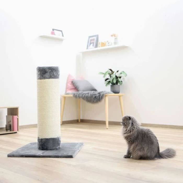 KERBL - Poteau griffoir tronc Opal Ultra 80 cm Gris