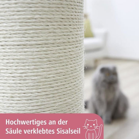 KERBL - Poteau griffoir tronc Opal Ultra 80 cm Gris