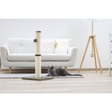 Poteau Griffoir chat - 78cm - KERBL - Gris - Sisal