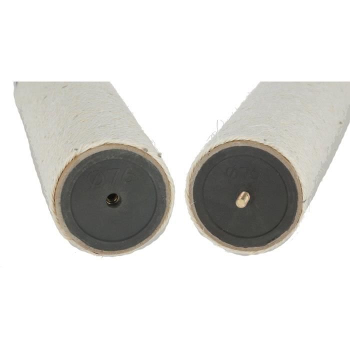 Poteau Griffoir chat - 78cm - KERBL - Gris - Sisal