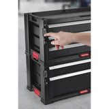 Boîte a outils vide KETER 237790 noir