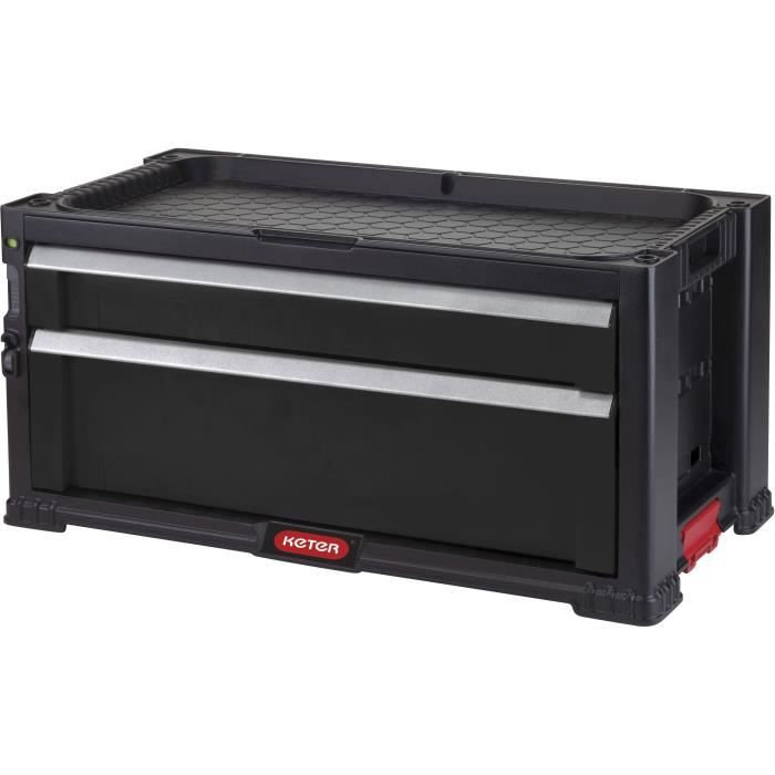 Boîte a outils vide KETER 237790 noir