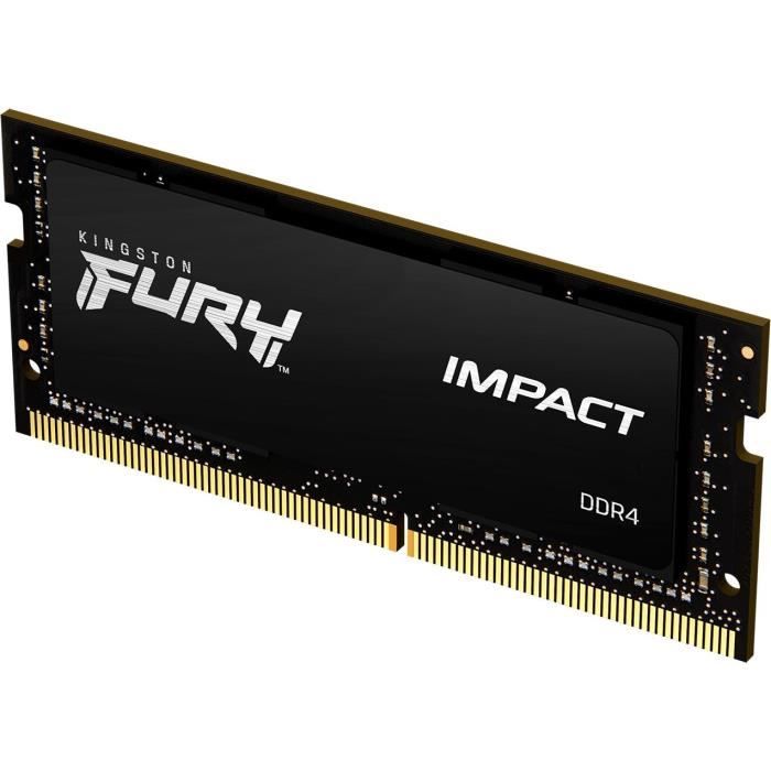 KINGSTON - Fury Impact - Memory - 8 GB - DDR4 - 2666 MHz CL15