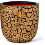 Pot boule - CAPI EUROPE - Clay NL - 35 x 34 cm - Noir/or