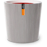 Vase conique - CAPI EUROPE - Groove NL - 36 x 34 - Ivoire