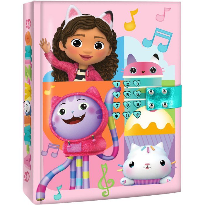 Agenda secret - KIDS LICENSING - GABBY ET LA MAISON MAGIQUE - Avec code - Des 5 ans