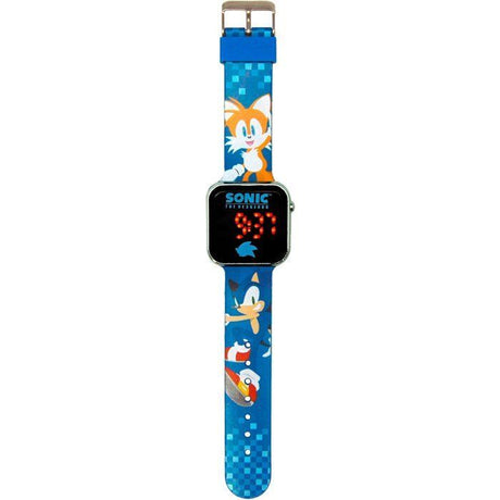 Montre LED - KIDS LICENSING - Sonic - Des 4 ans - Bleu
